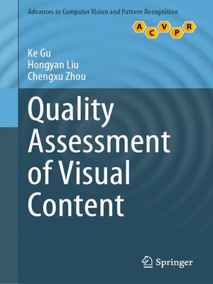 cover image of Quality Assessment of Visual Content